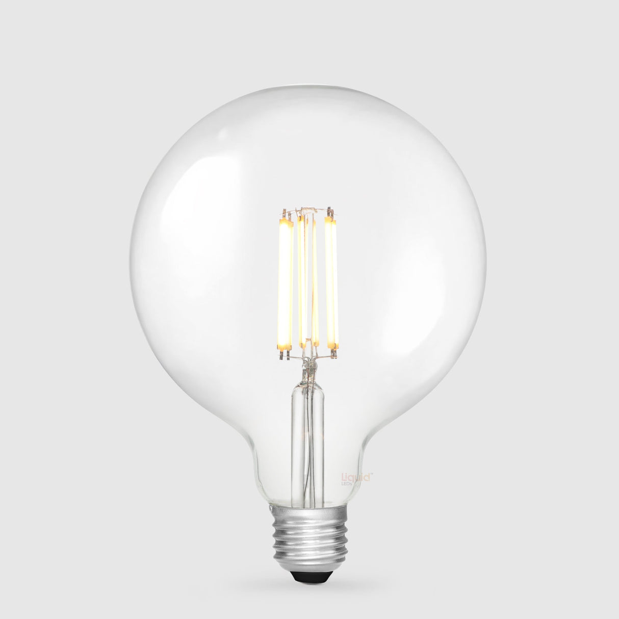 11W G125 LED Globe E27 Clear in Soft White - LiquidLEDs™ - Globe Bulbs