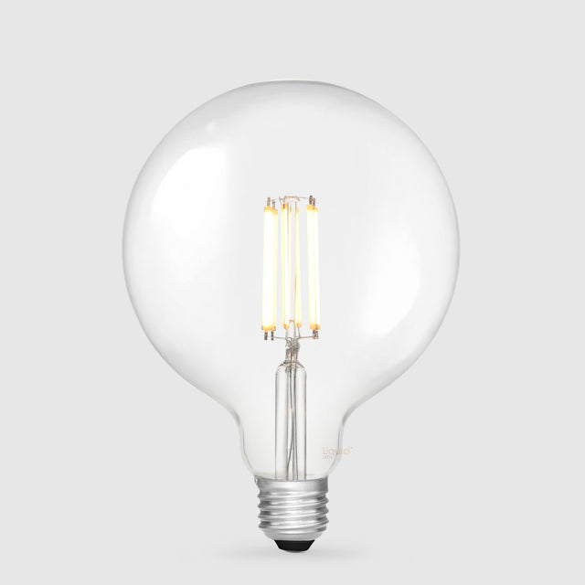 11W G125 LED Globe E27 Clear in Soft White - LiquidLEDs™ - Globe Bulbs