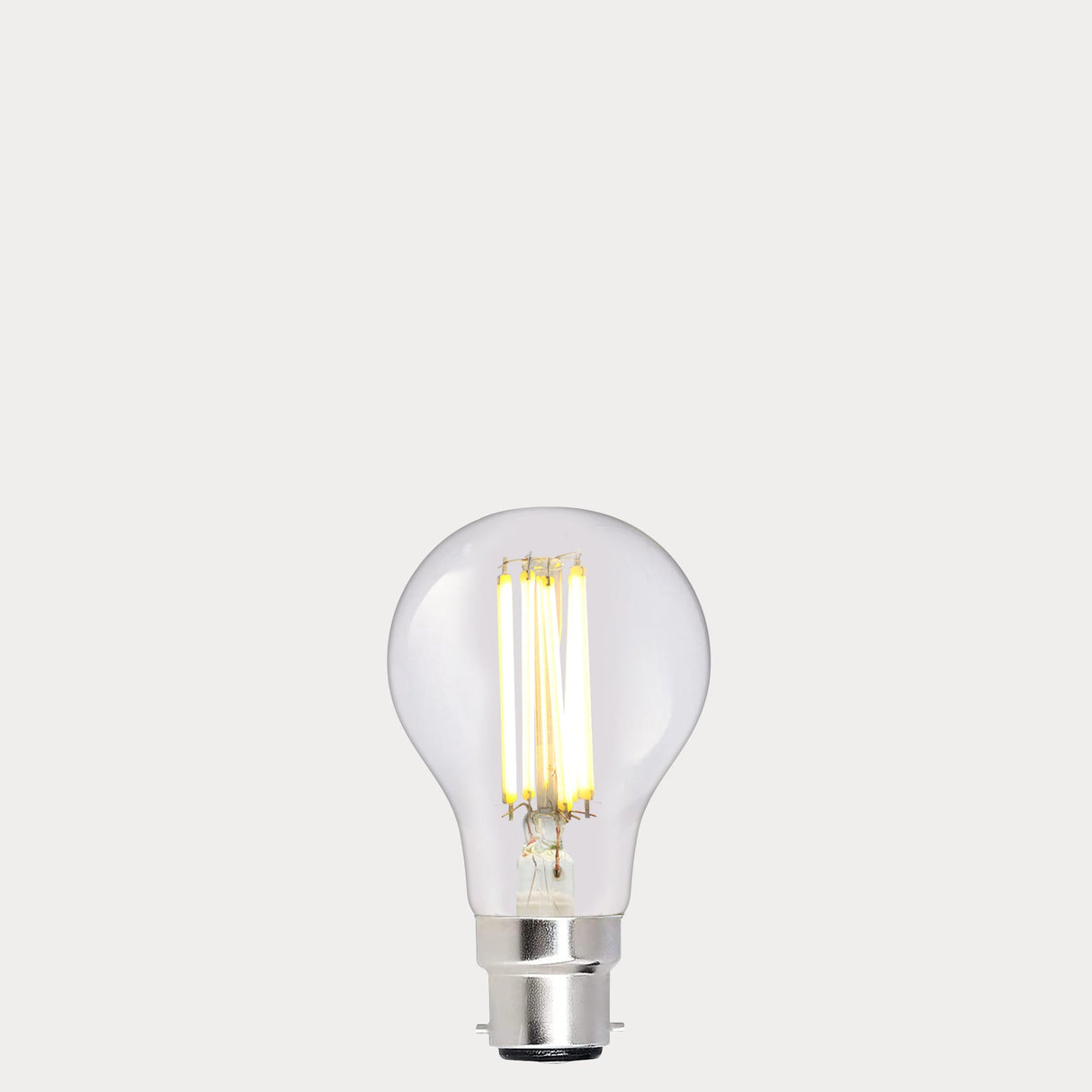 11W GLS LED Bulb B22 Clear in Soft White - LiquidLEDs® - Traditional Bulbs