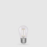 1.5W S14 Shatterproof LED Bulb E27 in Warm White - LiquidLEDs™ - Edison Bulbs