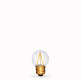 1W Fancy Round Shatterproof LED Bulb E27 in Extra Warm - LiquidLEDs™ - Edison Bulbs