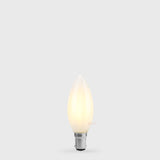 2W Candle LED Bulb B15 Frost in Warm White - LiquidLEDs™ - Candle Bulbs