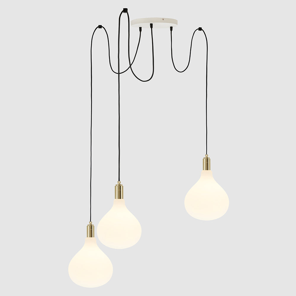 3 Drop Pendant Light + Porcelain R160