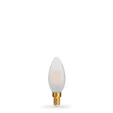 Lampadina LED a candela da 4 W E14 Frost in modalità Extra Calda