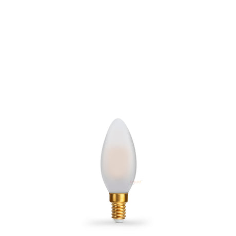 Lampadina LED a candela da 4 W E14 Frost in modalità Extra Calda