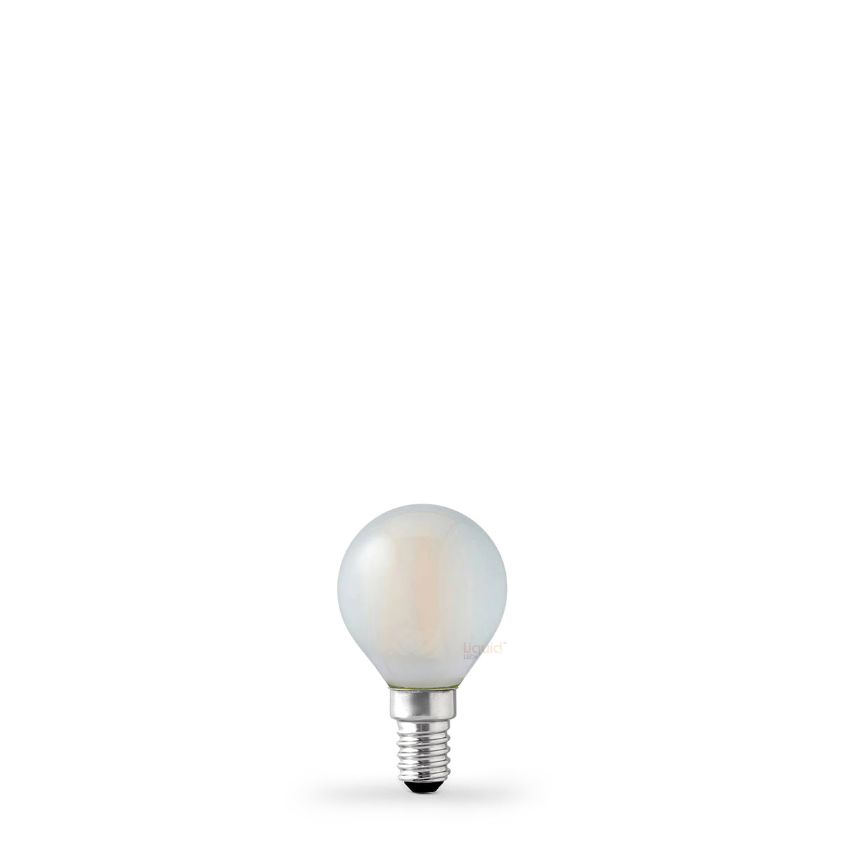4W Fancy Round LED Bulb E14 Frost in Warm White