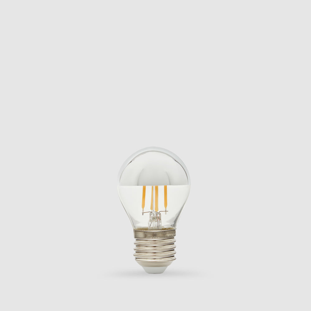 G45 mirror crown golf ball LED light bulb E27