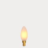 4W Candle LED Bulb E14 Frost in Extra Warm - LiquidLEDs® - Candle Bulbs