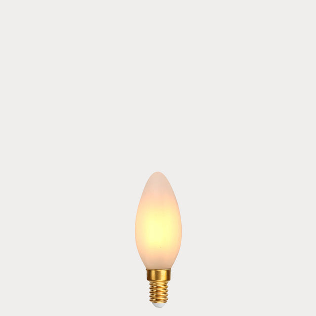 4W Candle LED Bulb E14 Frost in Extra Warm - LiquidLEDs® - Candle Bulbs