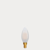 4W Candle LED Bulb E14 Frost in Extra Warm - LiquidLEDs® - Candle Bulbs