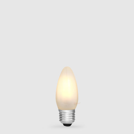 4W Candle LED Bulb E27 Frost in Warm White - LiquidLEDs™ - Candle Bulbs