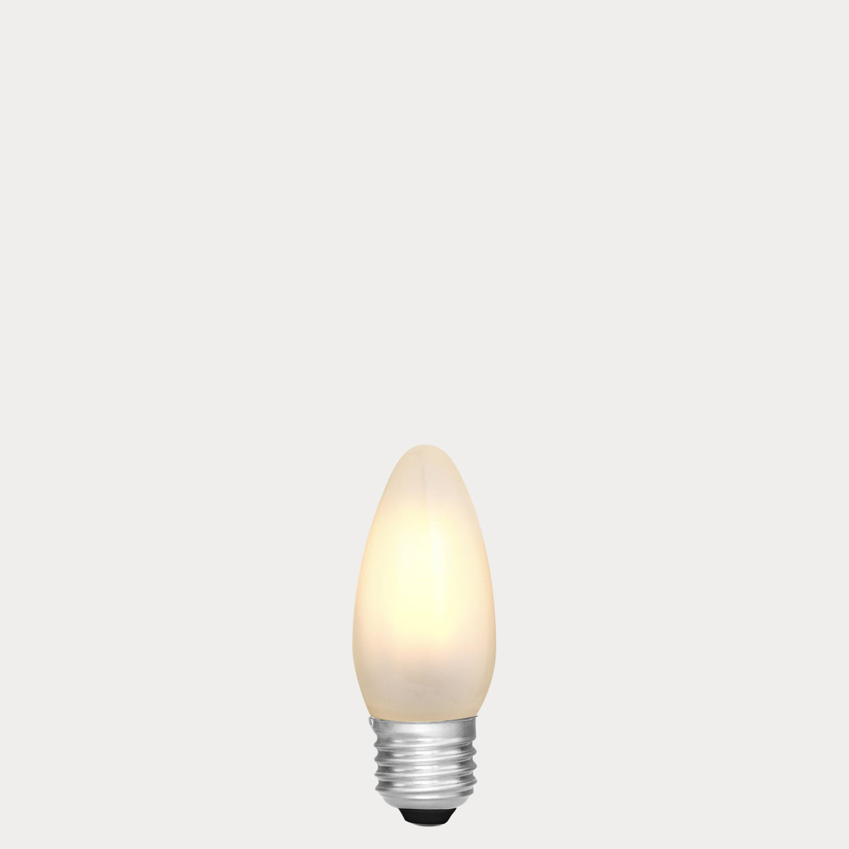 4W Candle LED Bulb E27 Frost in Warm White - LiquidLEDs® - Candle Bulbs