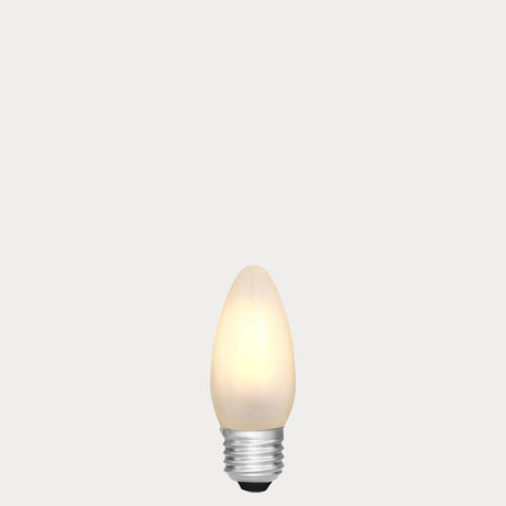 4W Candle LED Bulb E27 Frost in Warm White - LiquidLEDs® - Candle Bulbs