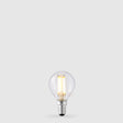 4W Fancy Round LED Bulb E14 Clear in Warm White - LiquidLEDs™ - Fancy Round