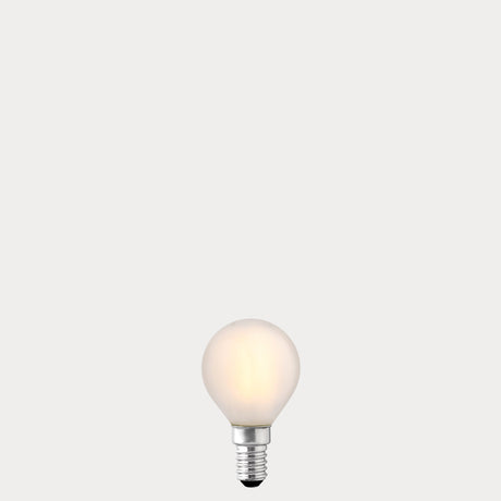 4W Fancy Round LED Bulb E14 Frost in Warm White - LiquidLEDs® - Fancy Round
