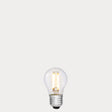 4W Fancy Round LED Bulb E27 Clear in Warm White - LiquidLEDs® - Fancy Round