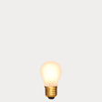 4W Fancy Round LED Bulb E27 Frost in Extra Warm - LiquidLEDs® - Fancy Round