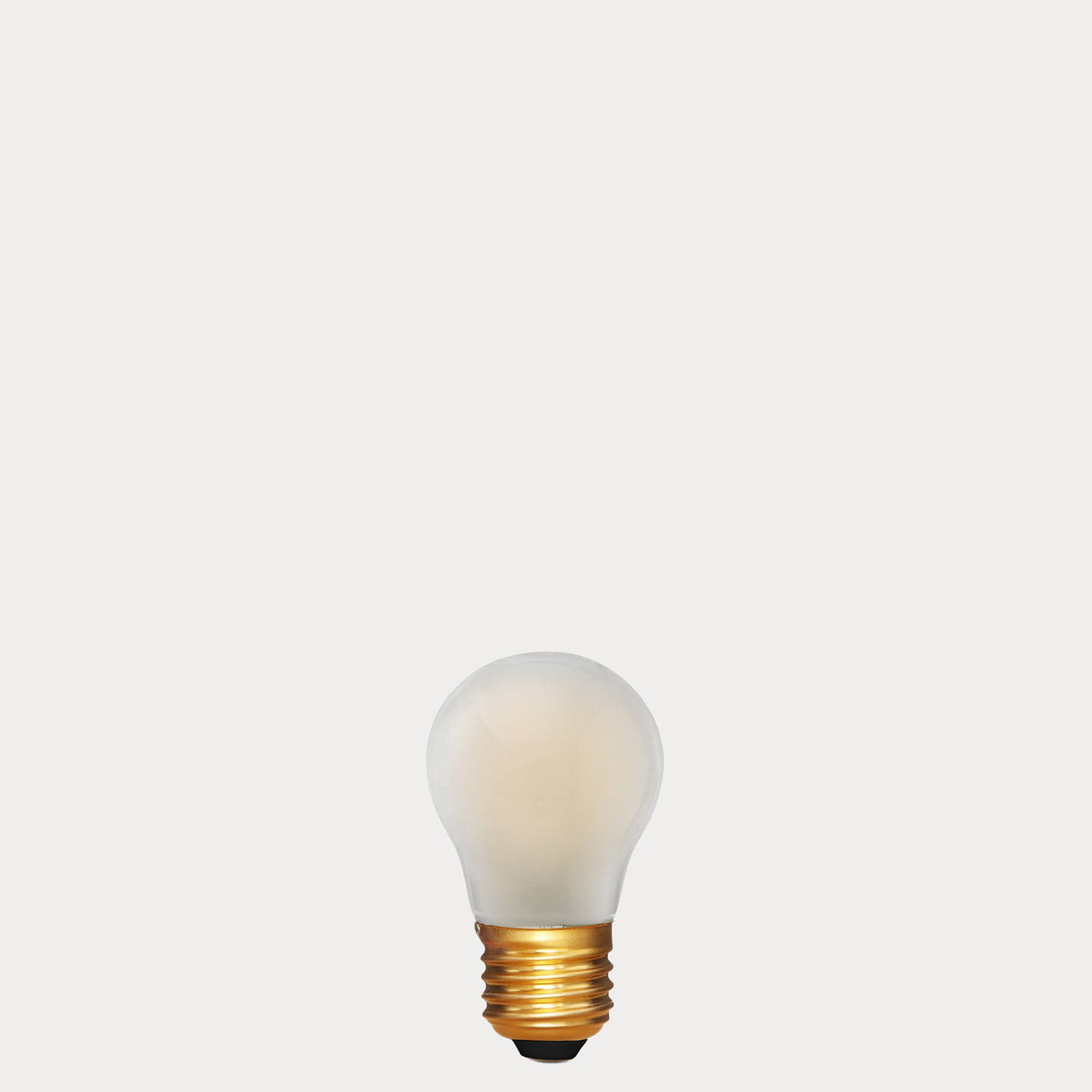 4W Fancy Round LED Bulb E27 Frost in Extra Warm - LiquidLEDs® - Fancy Round