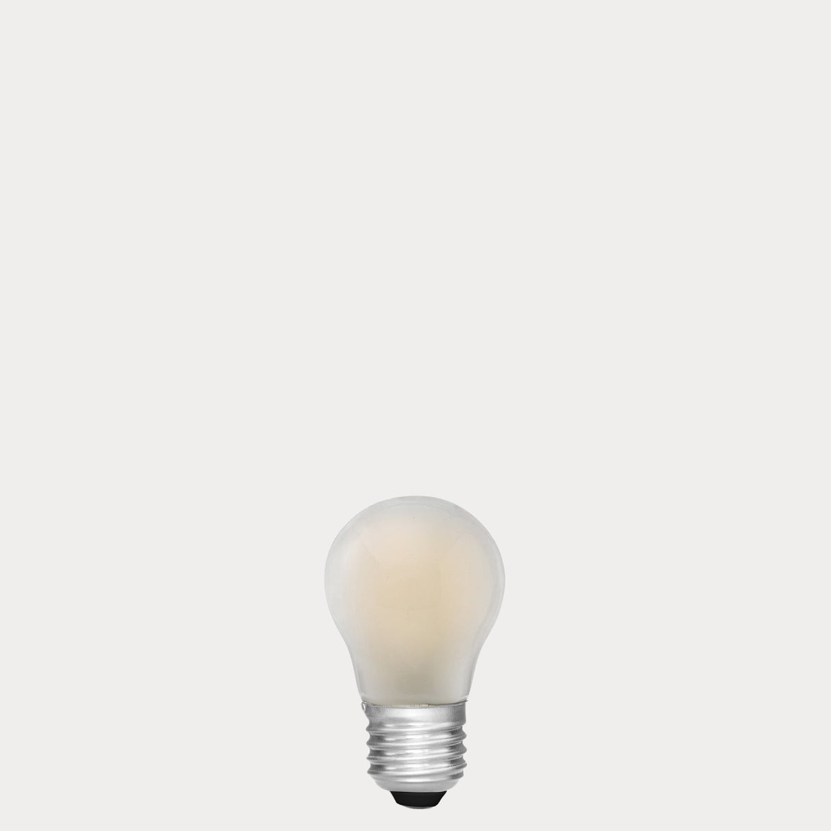 4W Fancy Round LED Bulb E27 Frost in Warm White - LiquidLEDs® - Fancy Round