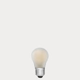 4W Fancy Round LED Bulb E27 Frost in Warm White - LiquidLEDs® - Fancy Round