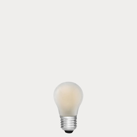 4W Fancy Round LED Bulb E27 Frost in Warm White - LiquidLEDs® - Fancy Round