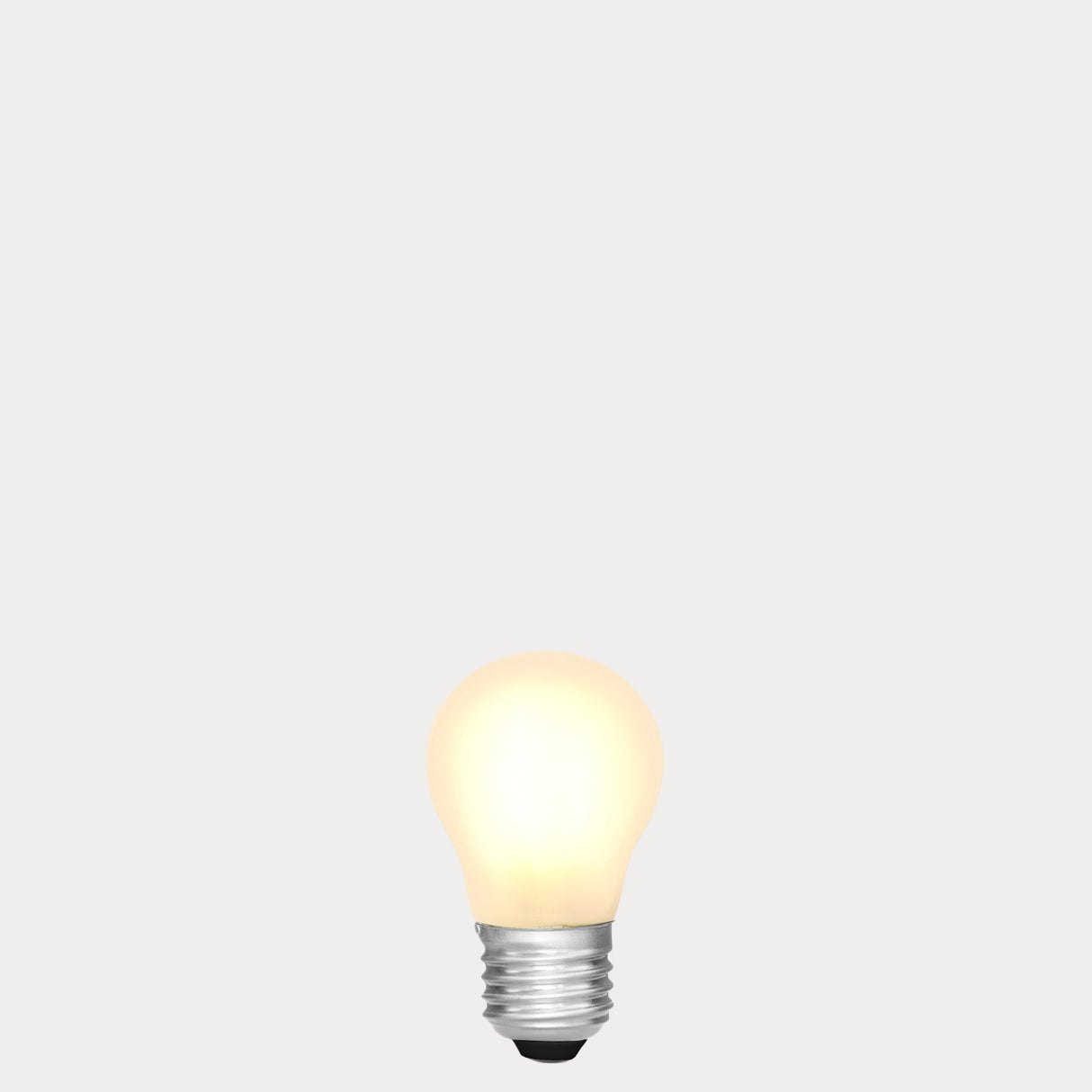4W Fancy Round LED Bulb E27 Frost in Warm White - LiquidLEDs® - Fancy Round