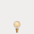 4W Vintage Fancy Round LED Bulb E14 in Extra Warm - LiquidLEDs® - Fancy Round