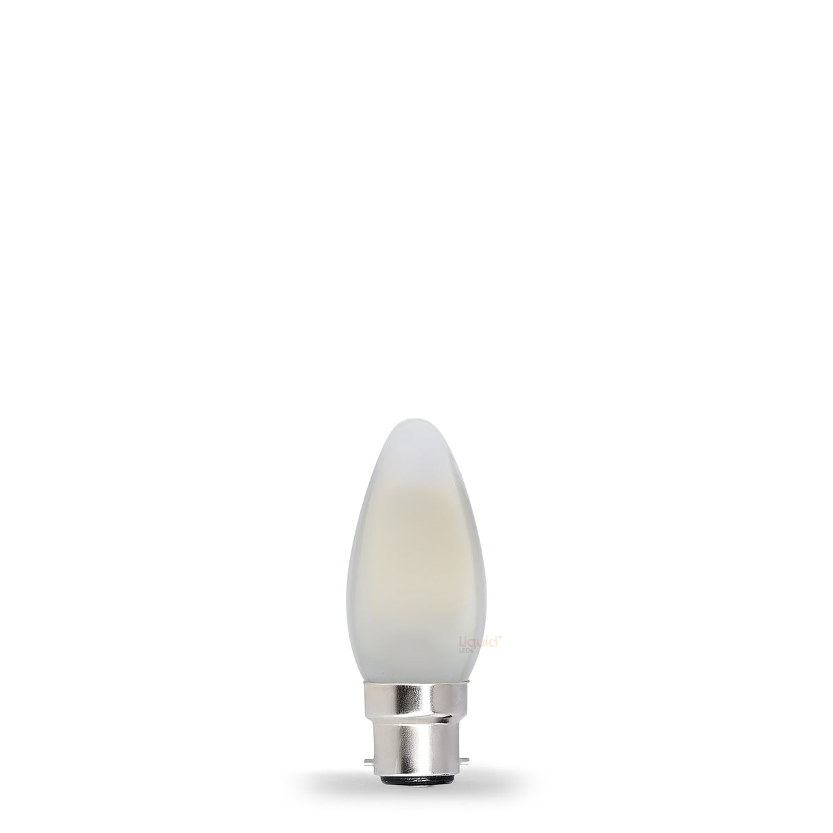 5.5W Candle LED Bulb B22 Frost in Warm White