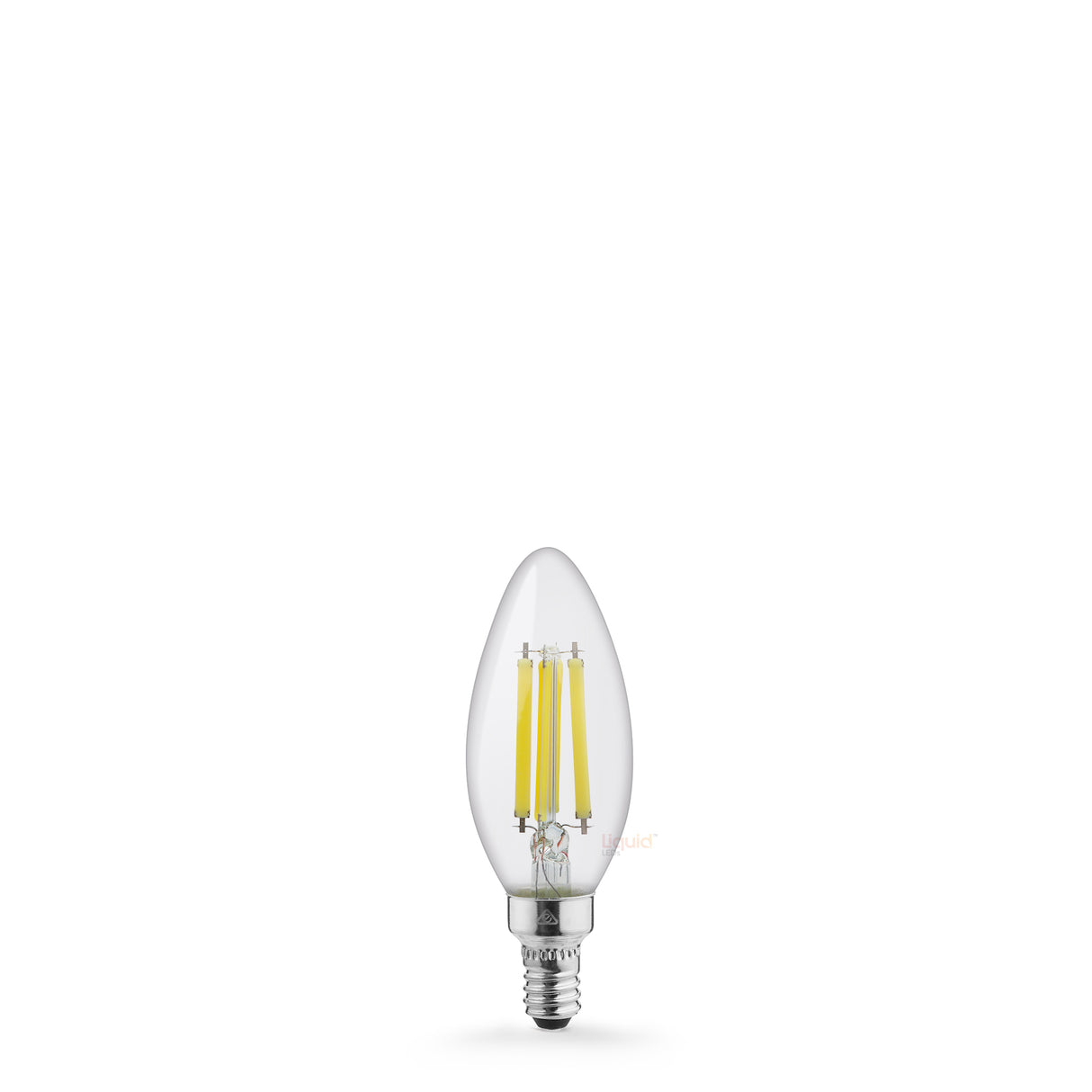 5.5W Candle LED Bulb E12 Clear in Warm White