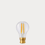 6.5W GLS LED Bulb B22 Clear in Extra Warm - LiquidLEDs® - Traditional Bulbs
