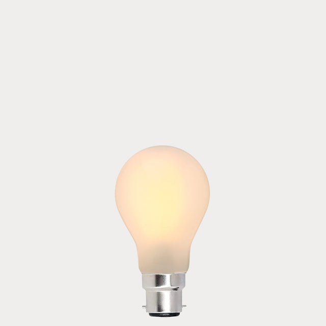 6.5W GLS LED Bulb B22 Frost in Warm White - LiquidLEDs® - Traditional Bulbs