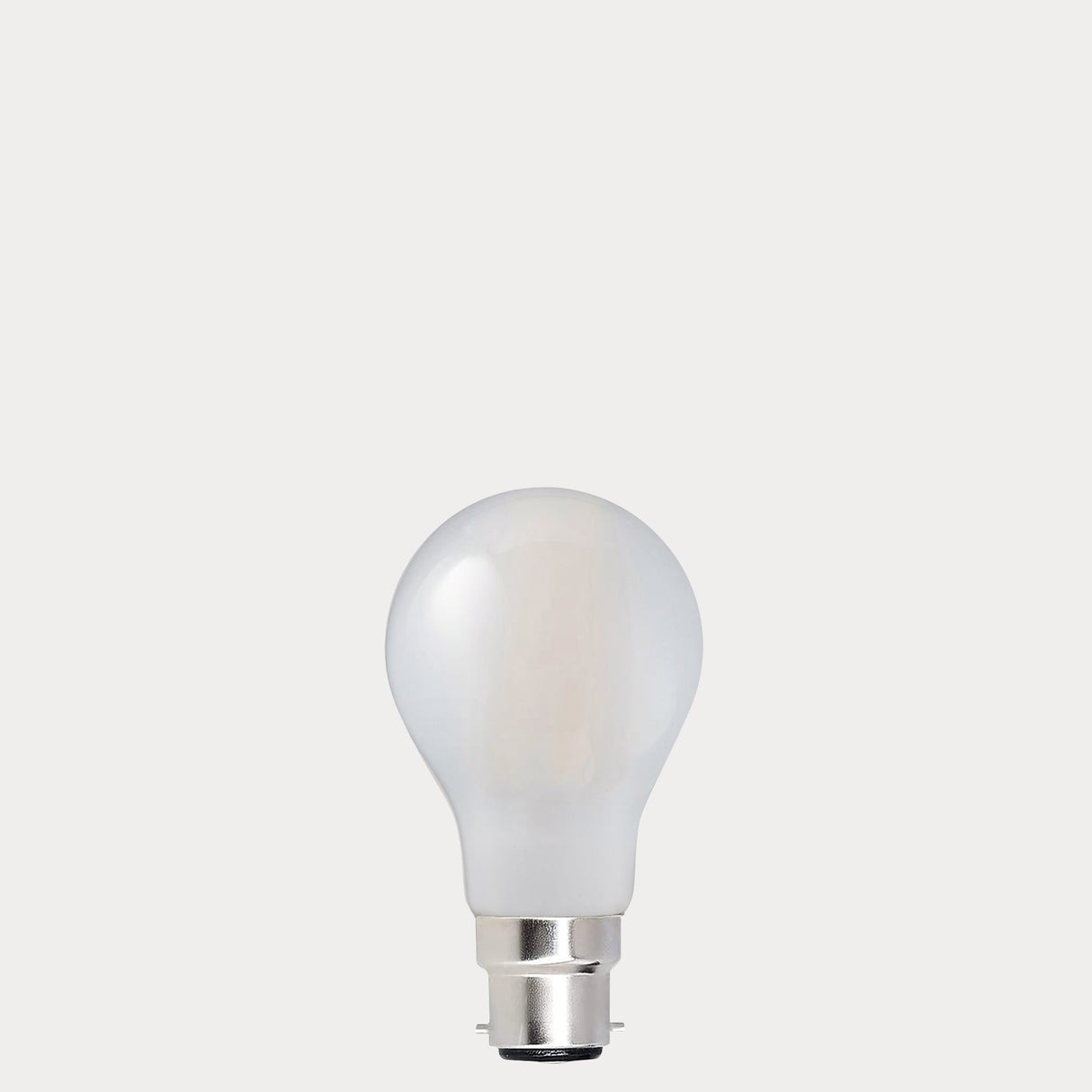 6.5W GLS LED Bulb B22 Frost in Warm White - LiquidLEDs® - Traditional Bulbs