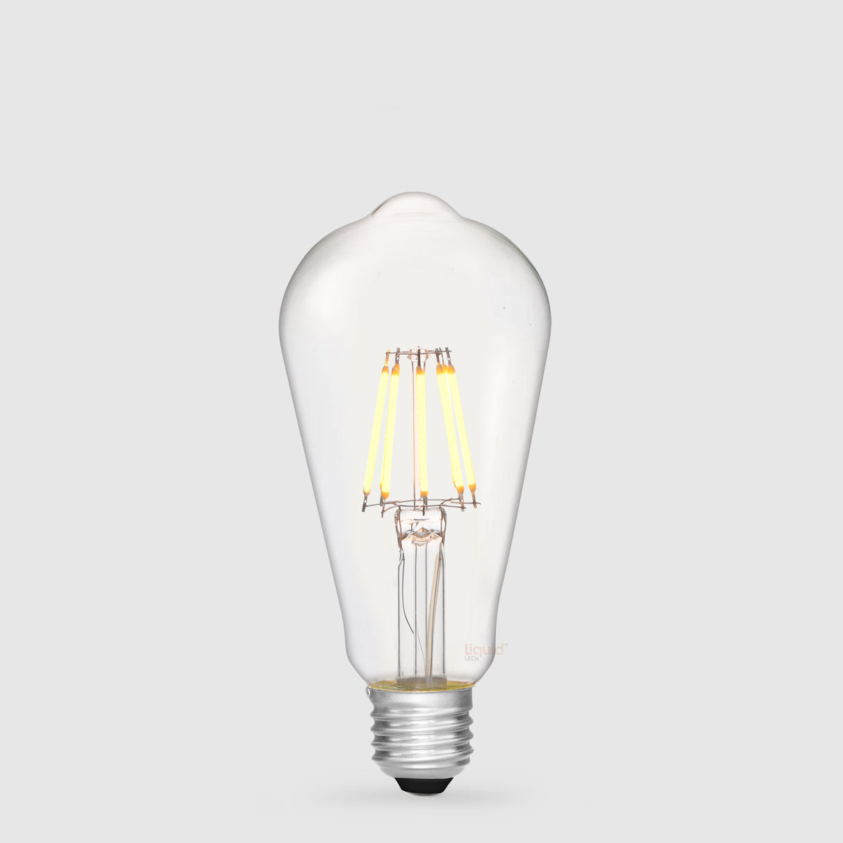 หลอดไฟ LED Edison LED 6W 12 โวลต์ E27 สีขาวนวล