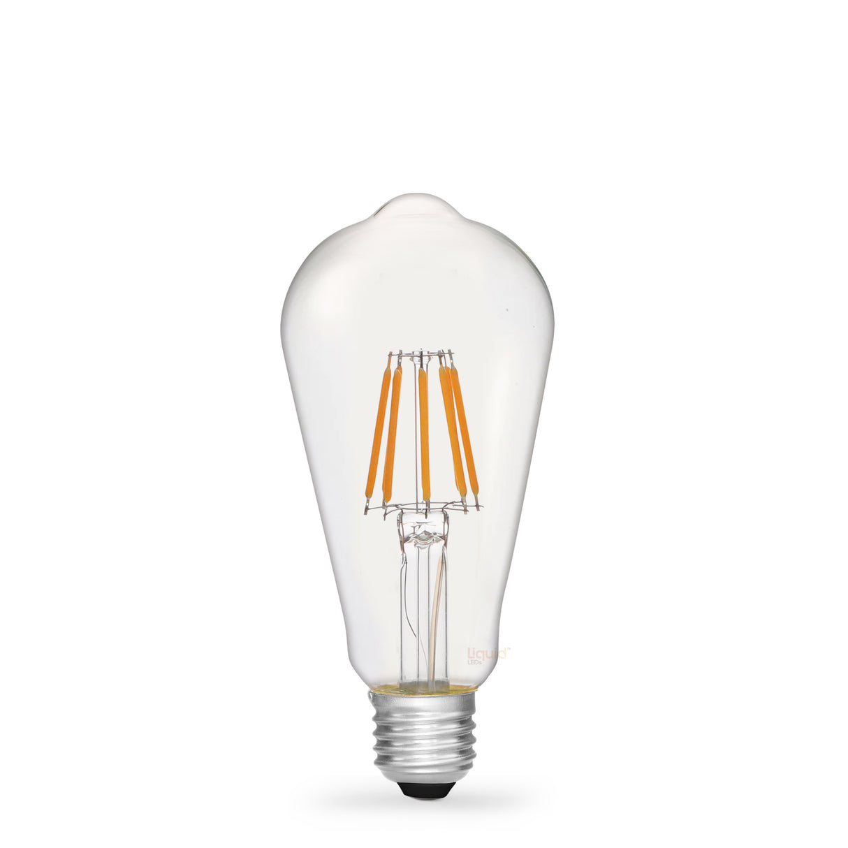 หลอดไฟ LED Edison LED 6W 12 โวลต์ E27 สีขาวนวล