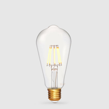 6W 12 Volt DC Edison LED Bulb E27 in Extra Warm - LiquidLEDs™ - Edison Bulbs