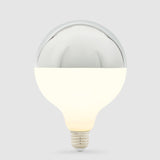 7.2W G125 Mirror Crown LED Globe E27 - LiquidLEDs™ - Mirror Crown Bulbs