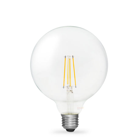 7.2W G125 LED Globe E27 Clear in Warm White - LiquidLEDs™ - Globe Bulbs