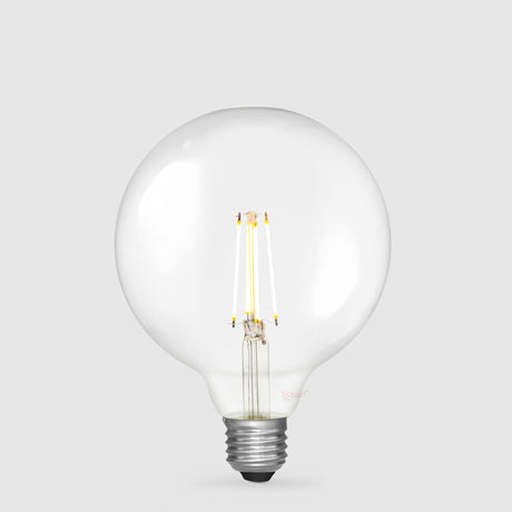 7.2W G125 LED Globe E27 Clear in Warm White - LiquidLEDs™ - Globe Bulbs