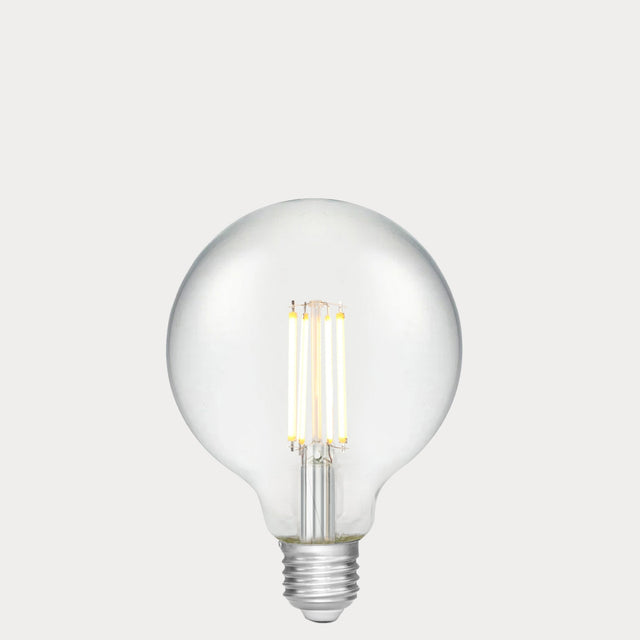 7.2W G95 LED Globe E27 Clear in Warm White - LiquidLEDs® - Globe Bulbs