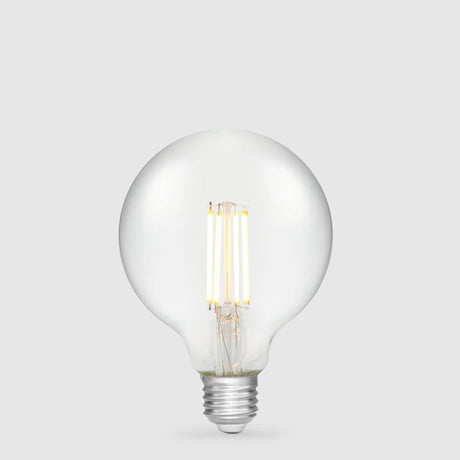 7.2W G95 LED Globe E27 Clear in Warm White - LiquidLEDs™ - Globe Bulbs