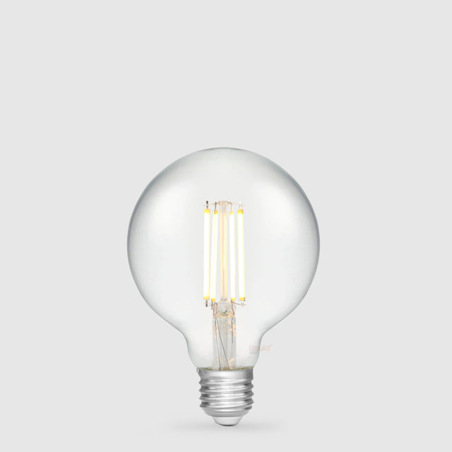 7.2W G95 LED Globe E27 Clear in Warm White - LiquidLEDs™ - Globe Bulbs