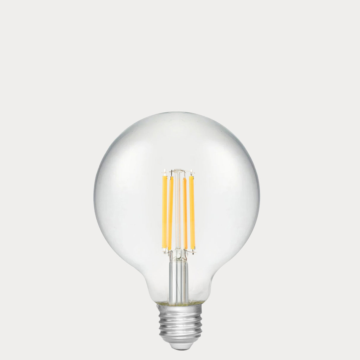 7.2W G95 LED Globe E27 Clear in Warm White - LiquidLEDs® - Globe Bulbs