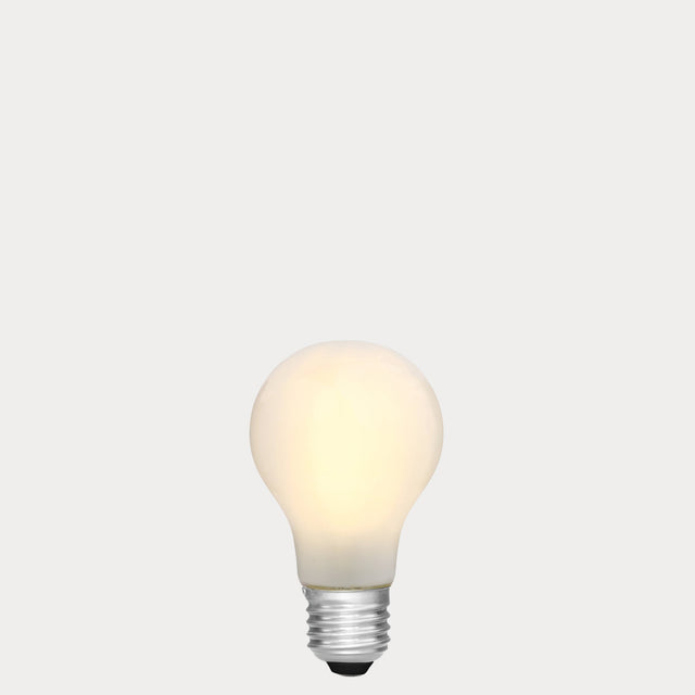 7.5W GLS LED Bulb E27 Frost in Soft White - LiquidLEDs® - Traditional Bulbs