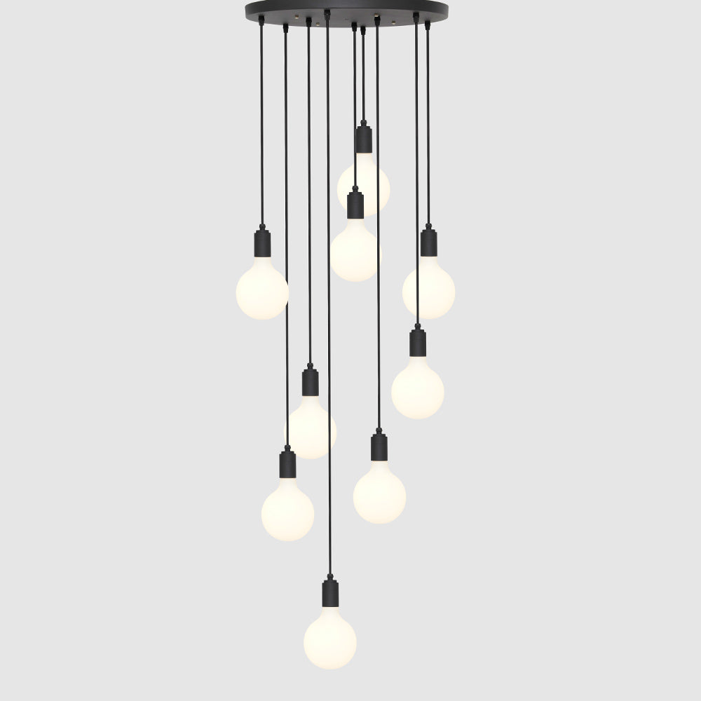 Drop chandelier outlet lights