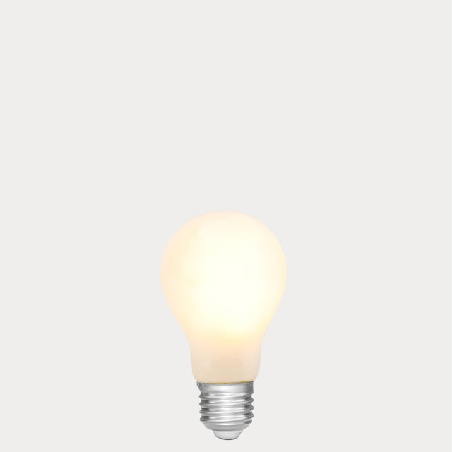 Dulora 11W GLS LED Bulb E27 Frost in Warm White illuminated warm white 2700K diffused glow
