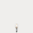 Dulora 2W Pilot LED Light Bulb E14 in Warm White filaments glowing