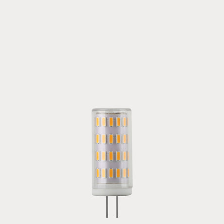 Dulora 3W G4 LED Bi-Pin Bulb unlit with visible SMD chip array