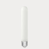 Dulora 4W Medium Tube LED Bulb E27 Matte Finish in Warm White with smooth matte white finish on compact tube shape