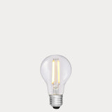 Dulora 6.5W GLS LED Bulb E27 Clear in Warm White filaments glowing