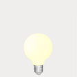 Dulora 7.2W G80 LED Globe E27 Matte Finish in Warm White illuminated warm white diffused glow